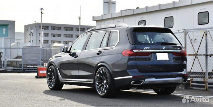 Кованые диски в стиле HRE для BMW X7 R23