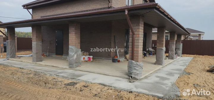 Устройство бетонной отмостки - Тверь и область