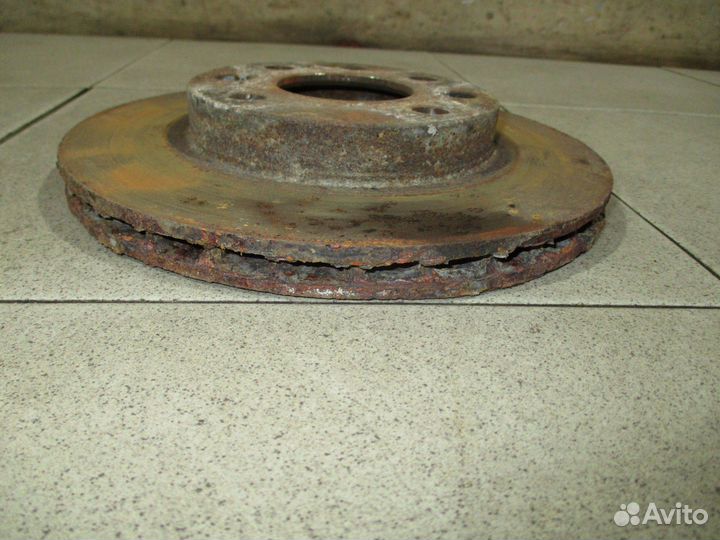 Диск тормозной передний вентилируемый Chevrolet A