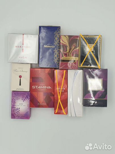 Парфюмерия туалетная вода Avon разная