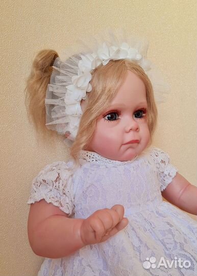 Кукла реборн мягконабивная