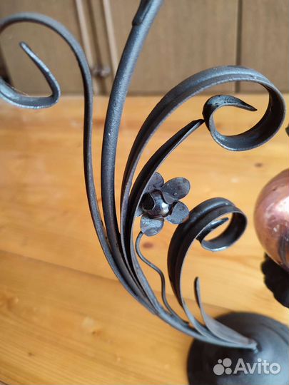 Подсвечник кованый