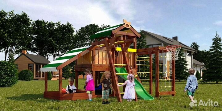 Детская площадка для малышей Савушка Baby play 13