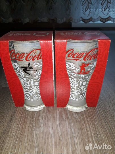 Бокалы от Кока - Кола новые