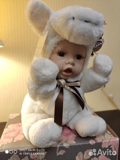 Кукла с фарфоровой головой