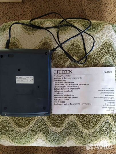 Калькулятор citizen CX-126 II