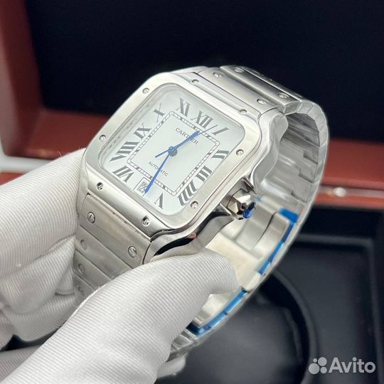 Мужские часы Cartier Santos 40 мм