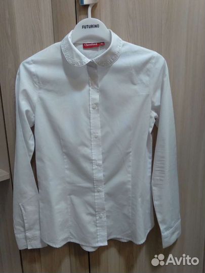 Рубашка школьная для девочки 140