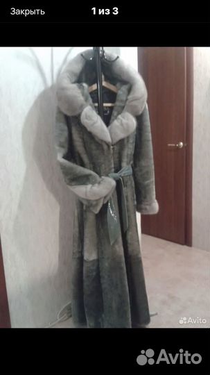 Шуба мутоновая