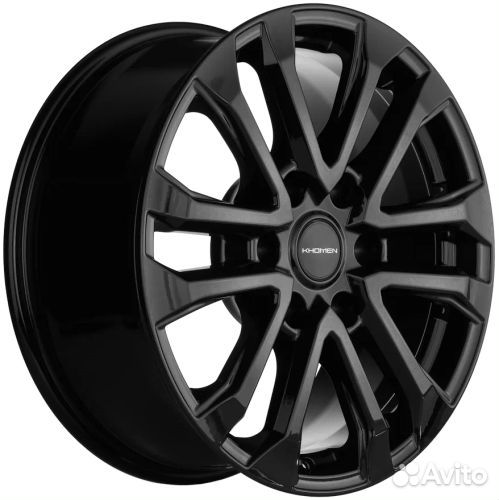 Диски Khomen Wheels KHW1805 (LC Prado) 7,5x18 6x139,7 ET:25 106.1 Black