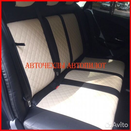 Чехлы Автопилот Nissan Almera g11 g15 из экокожи