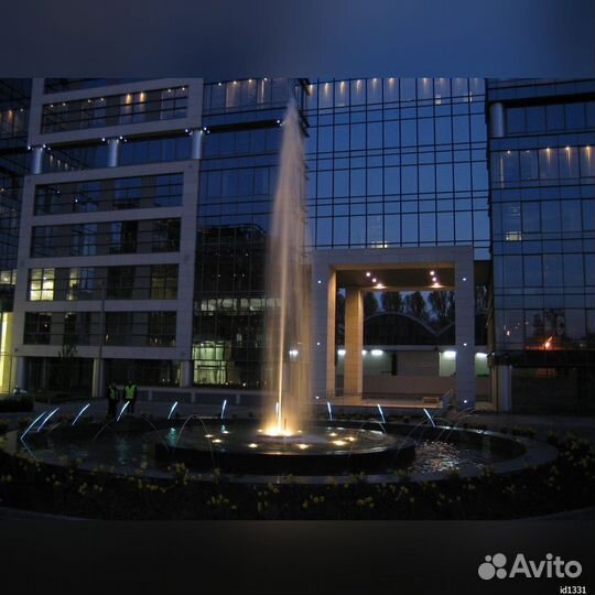 Городской фонтан / Пешеходный фонтан