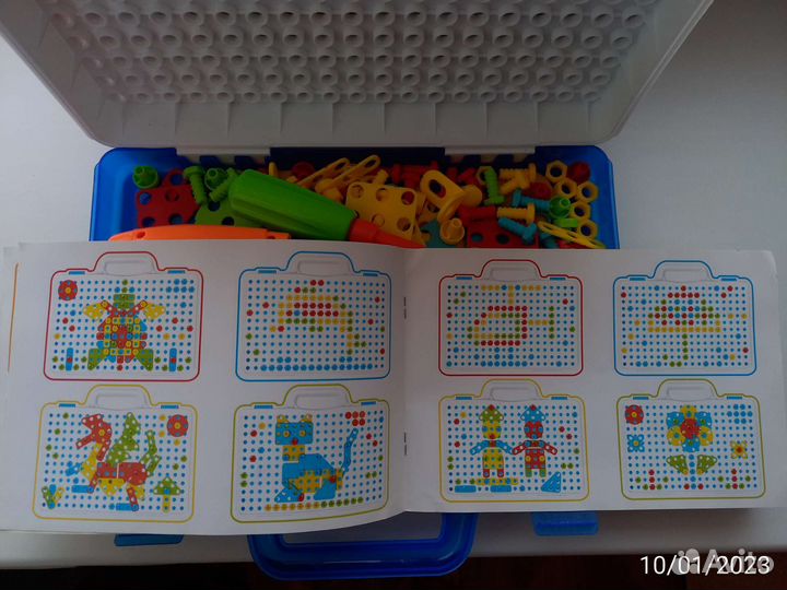 Мозаика с шуруповертом