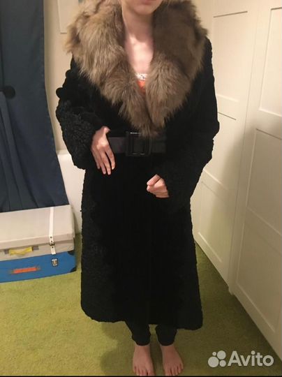 Шуба из бобрика