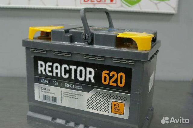 Аккумулятор Реактор 62ah
