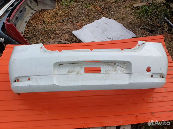 Renault Logan (14-18) - Задний бампер Б/У