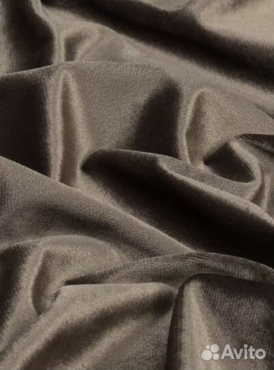 Шторы бархатные шоколадные 300 x 270 2 шт