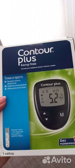 Глюкометр Contour plus