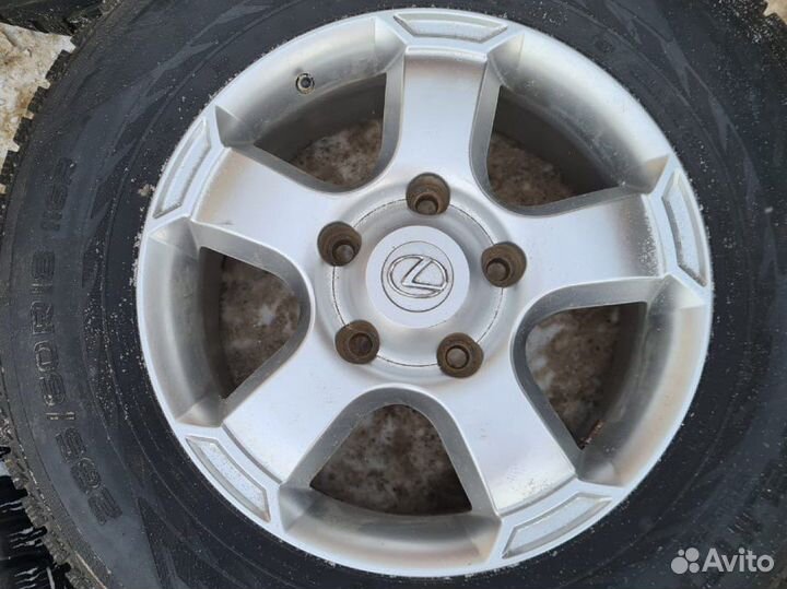 Литые диски Toyota R18 5x150