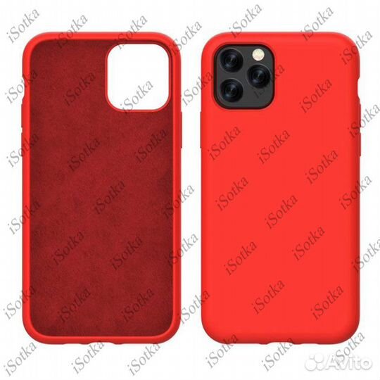 Чехол Apple iPhone 11 Liquid Silicone Case №8 (зак