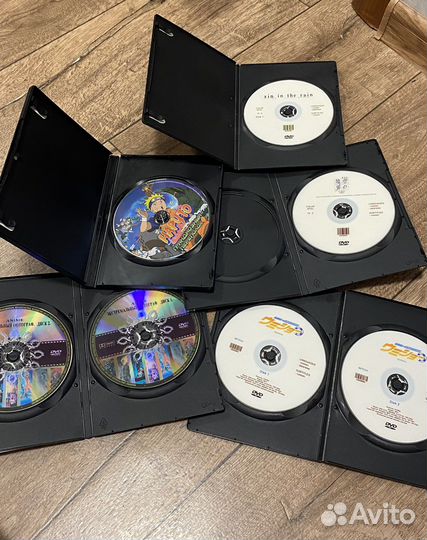 DVD диски аниме сериалы