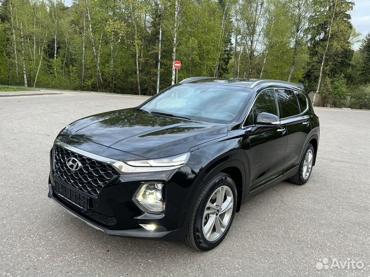 Hyundai Santa Fe 2.2 AT, 2020, 96 000 км