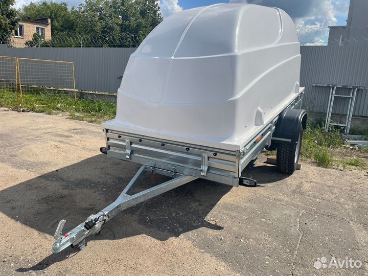 Прицеп Мзса 817717 размер 3,5х1,5х0,3 off road с крышкой