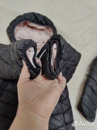 Куртка для двойни девочек