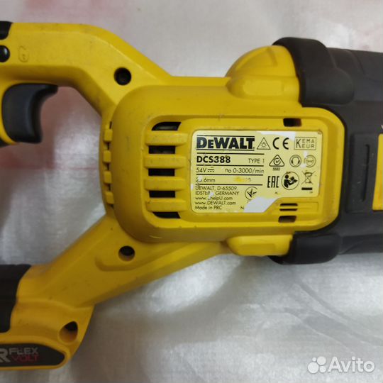 Dewalt dcs388 сабельная пила