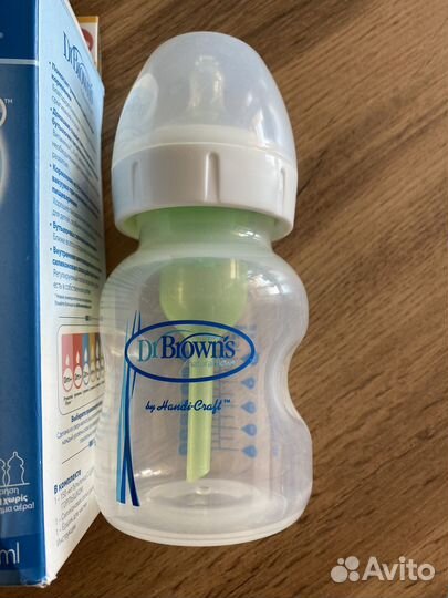 Бутылочка детская для кормления Dr browns, 0m+