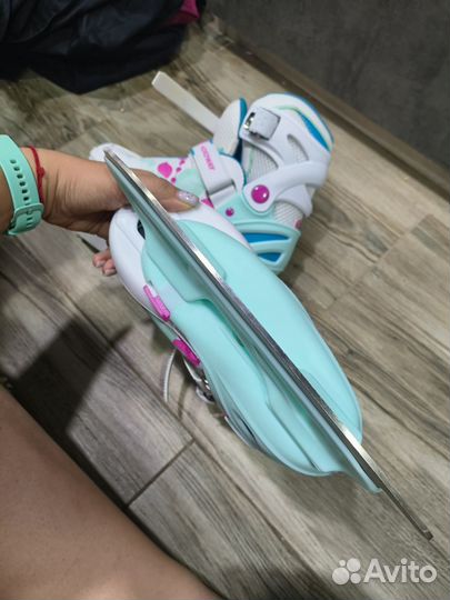 Коньки раздвижные детские Nordway 31-36