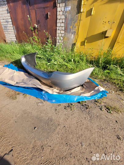 Бампер задний калина 1 седан