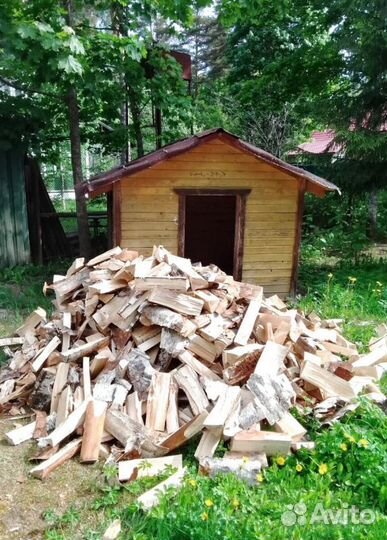 Дрова сухие в укладку
