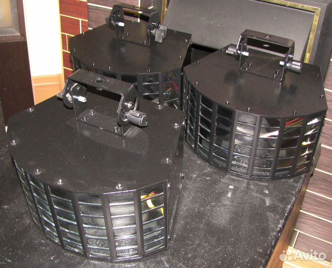 Светомузыка ADj Shooting Star 3ш LED Mic DMX Strob