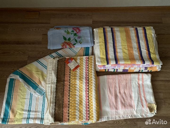 Постельное белье новое,полотенца ссср,шторы новые