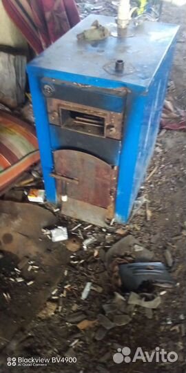 Котел твердотопливный