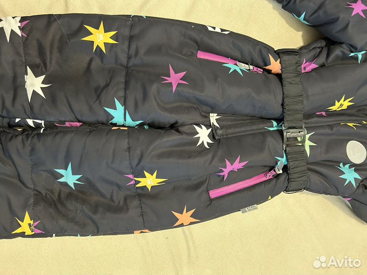 Комбинезон зимний 122 button blue