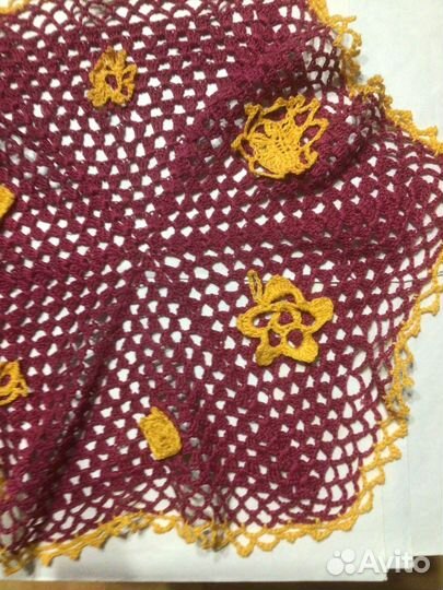 Салфетка ручной работы из ириса