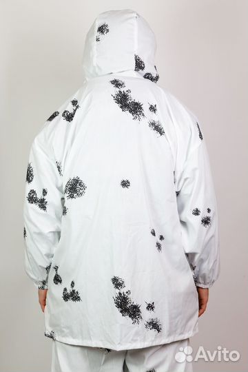 Маскировочный костюмы маскхалаты зимние белые