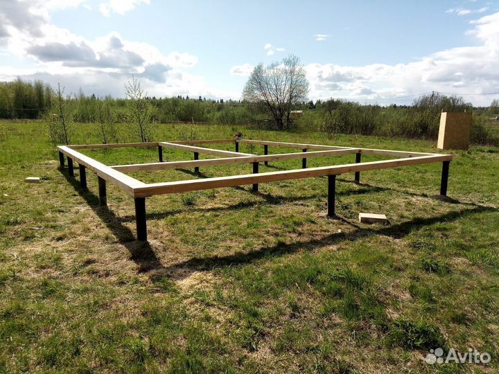 Винтовые сваи под ключ Монтаж фундамента за 1 день