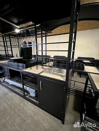 Мангальный комплекс из металла