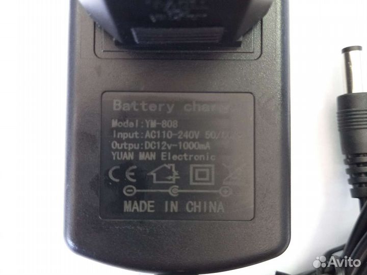 Зарядное устройство для детского электромобиля 12V