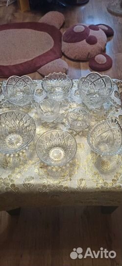 Хрусталь, стекло,керамика времён СССР