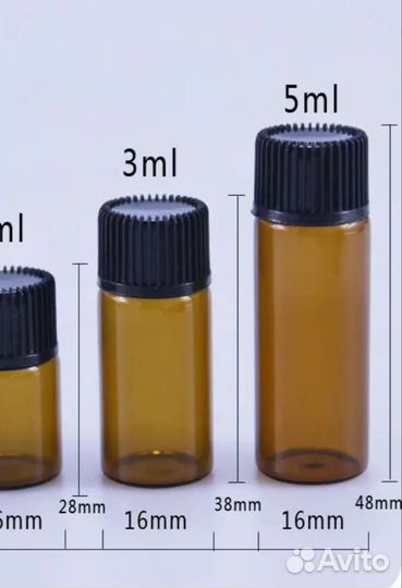 Флакон с капельницей 3 мл