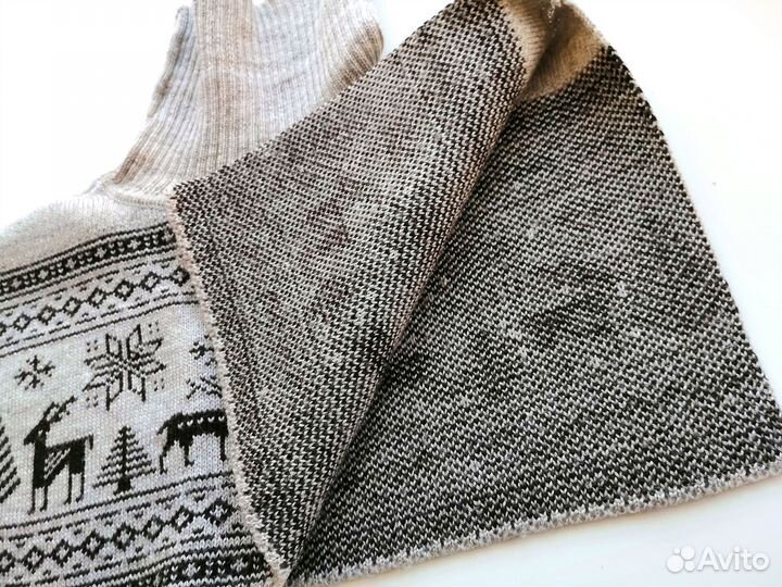 Манишка с оленями для девочки или мальчика