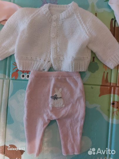 Одежда пакетом на девочку 68