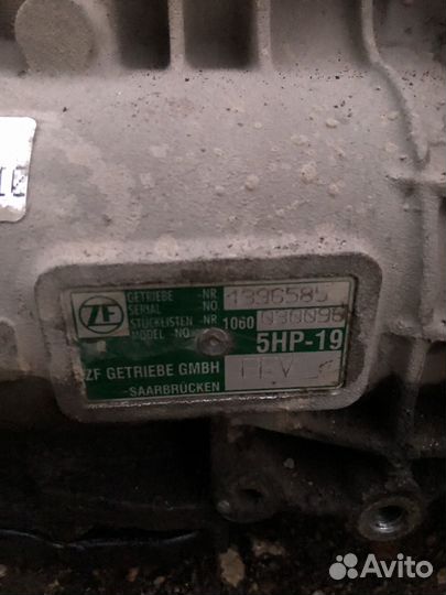 АКПП ZF 5hp19 FEV на запчасти