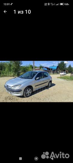 Peugeot 206 1.4 AT, 2002, 144 000 км