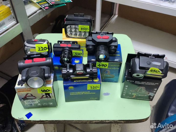 Налобные фонари для рыбалки