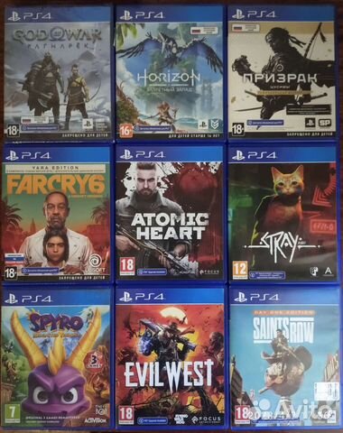 Игры ps4